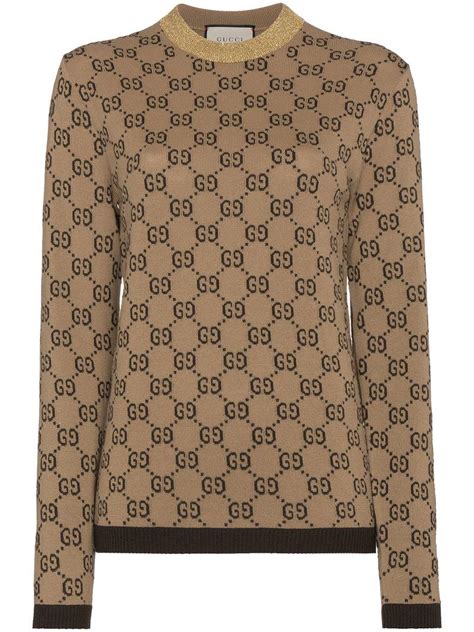 gucci brown sweater